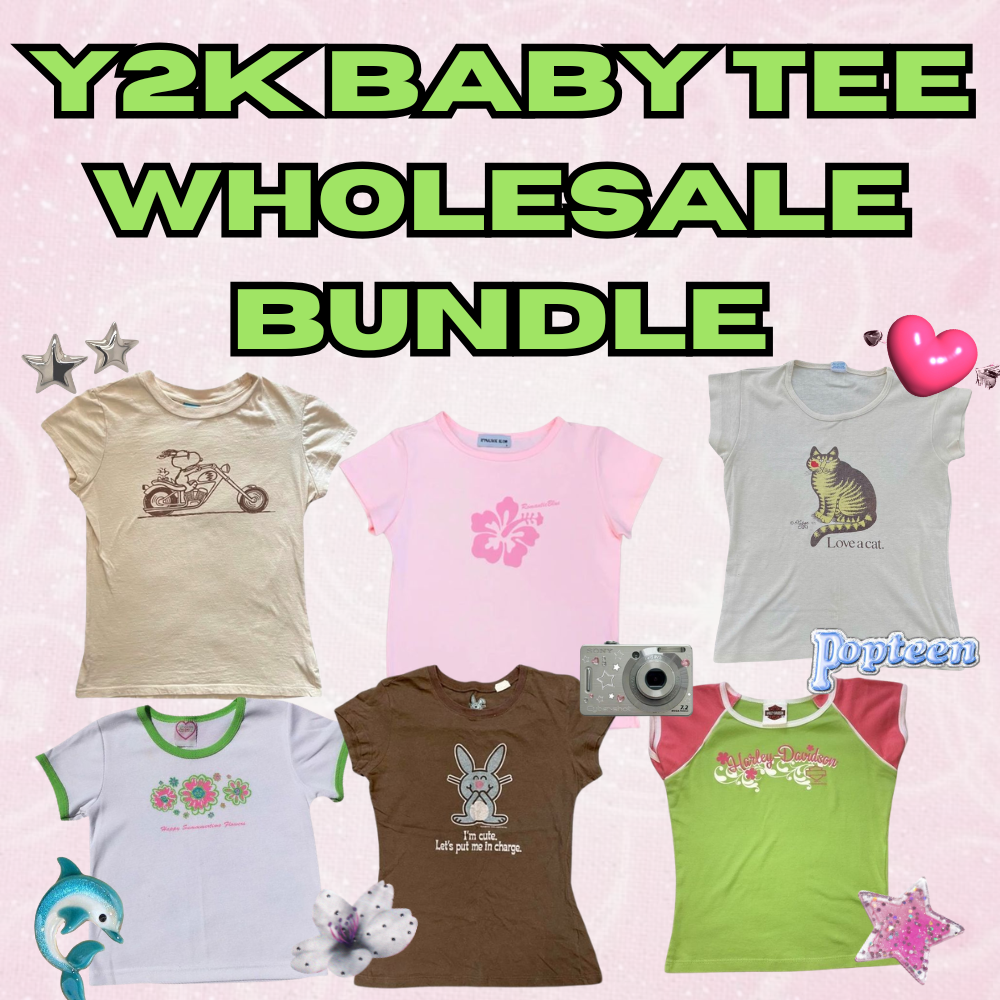 Y2K Baby Tee Wholesale Bundle