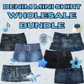 Denim Mini Skirt Wholesale Bundle